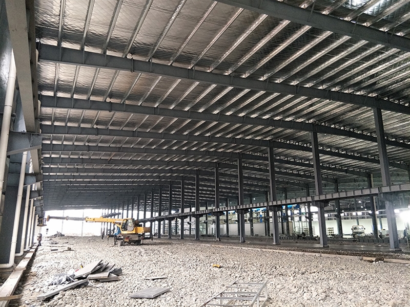 湖北匯爾杰鋼結構廠房