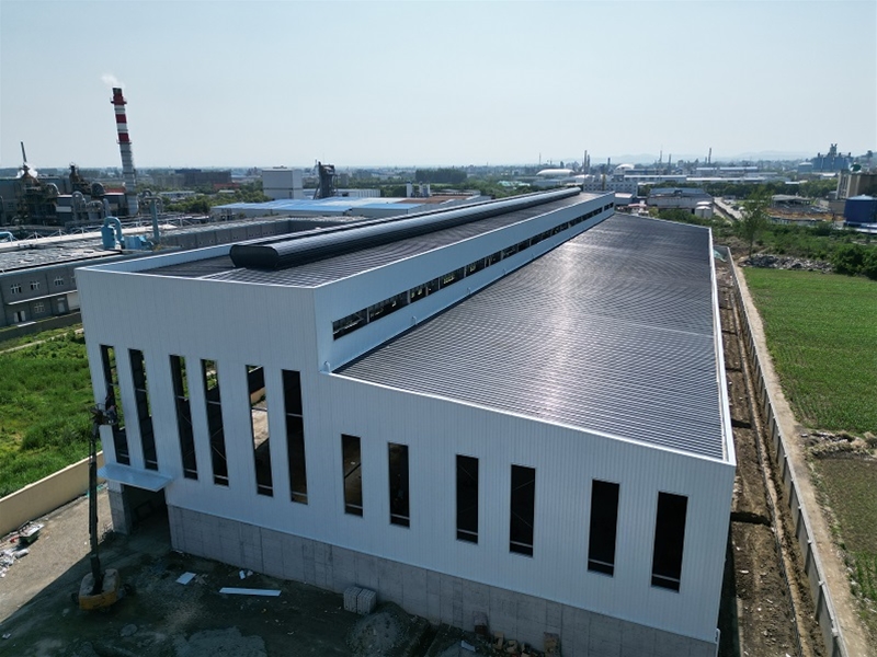 襄陽(yáng)市棟梁環(huán)保生活垃圾焚燒發(fā)電爐渣處理綜合利用項(xiàng)目車間